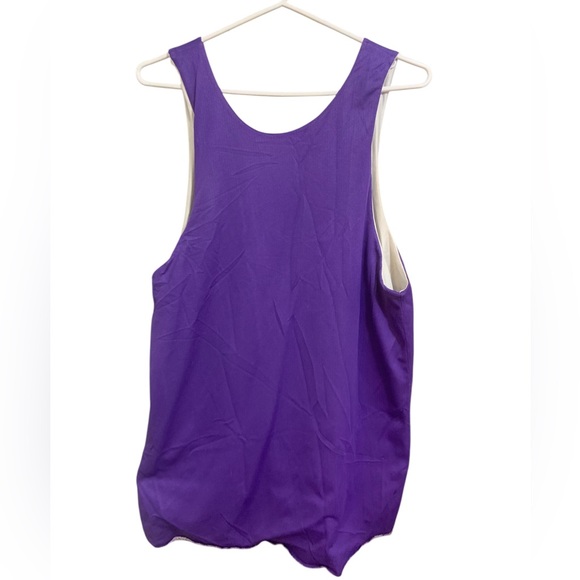 Vintage LA Lakers Nick Van Exel Starter Reversible Practice Jersey Size Large 48 - Picture 7 of 8